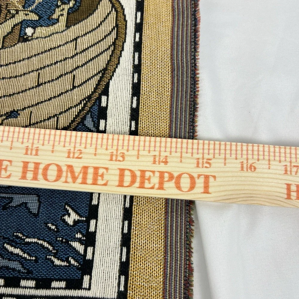 Noah's Ark Tapestry Wall Hanging‎ Promises Kept Vintage Textile Art Vibrant